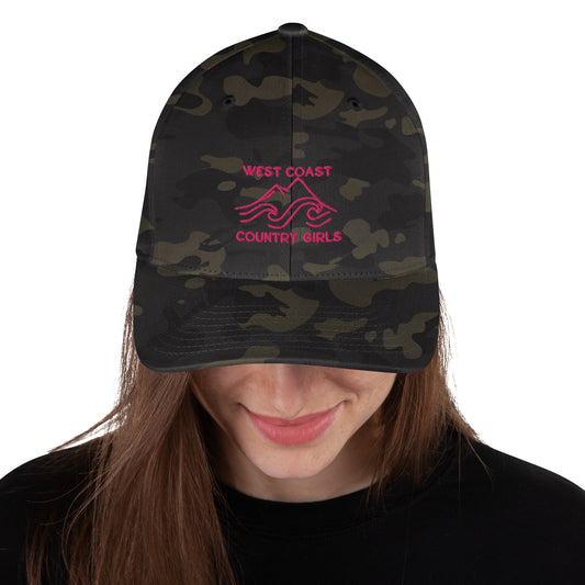 West Coast Country Girls Camo Baseball Cap