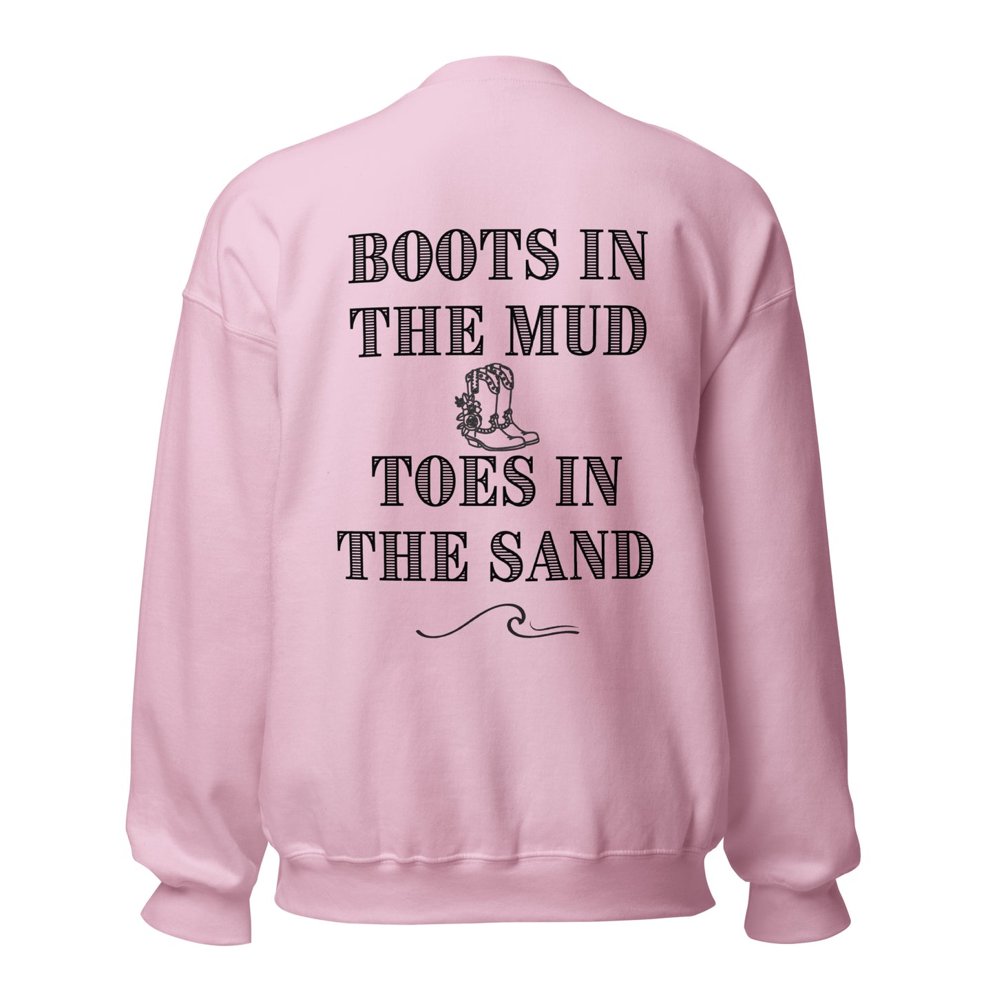 West Coast Country Girls Crewneck Sweatshirt